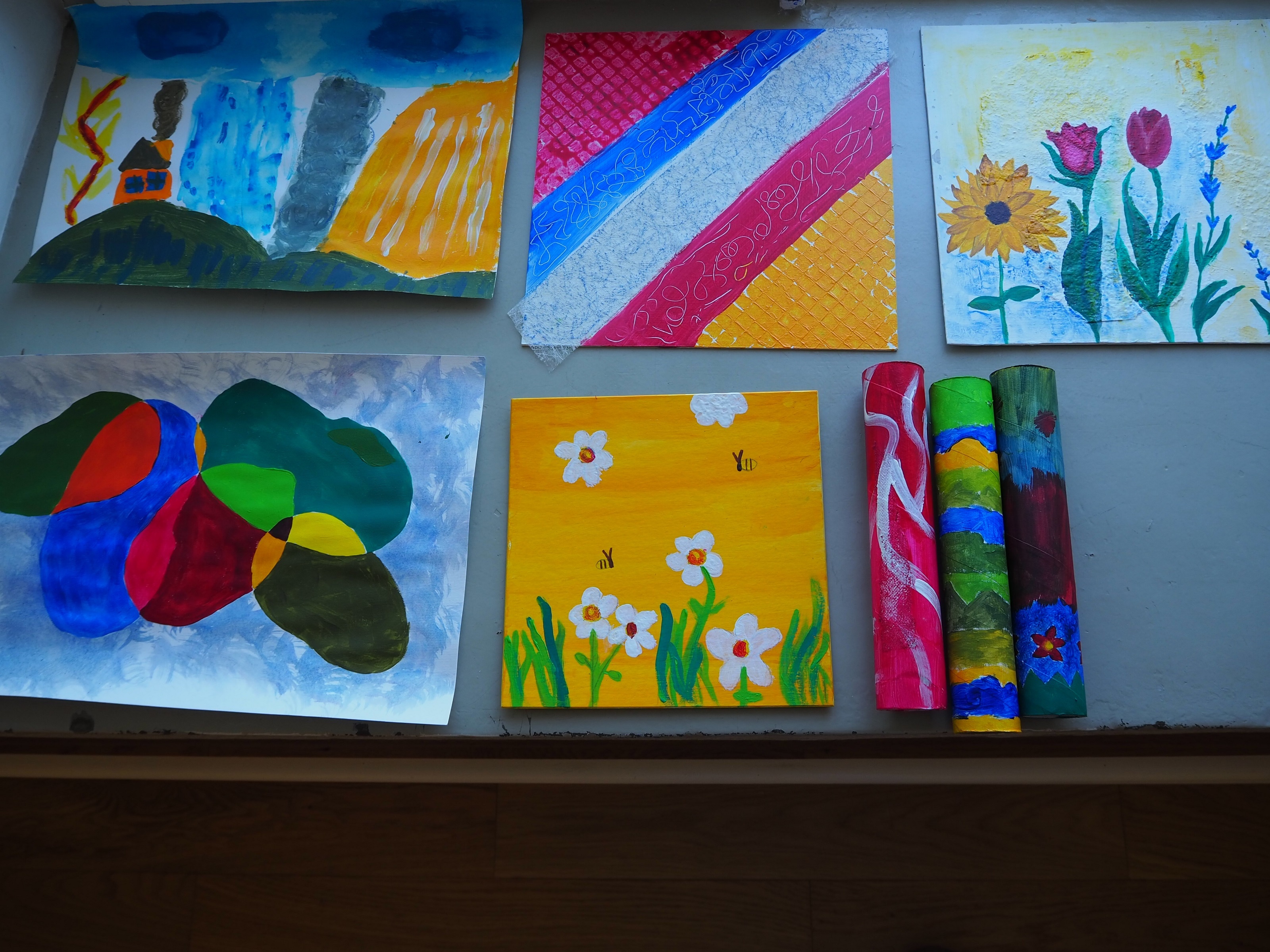 Kreativworkshop der 2. Klasse
