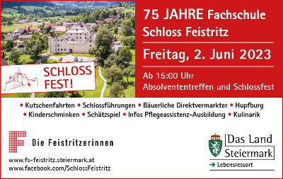 75 Jahre Fachschule Schloss Feistritz