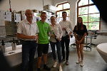 Kellerei-Team Josef Auer, Elias Koch, Lisa-Maria Scheucher, Andreas Lobe, Michelle Muster