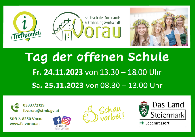 Tag der offenen Schule 2023 © FS Vorau