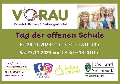 Tag der offenen Schule 2023 © FS Vorau