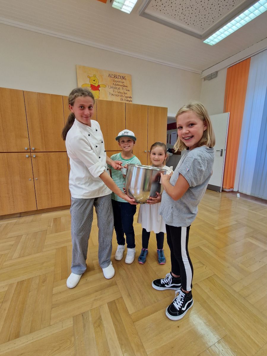 Kartoffelkreationen im Kinderkurs