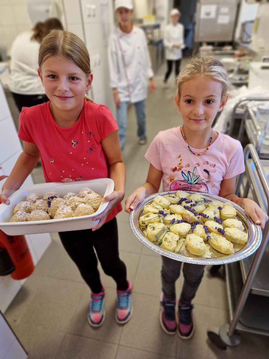 Kartoffelkreationen im Kinderkurs