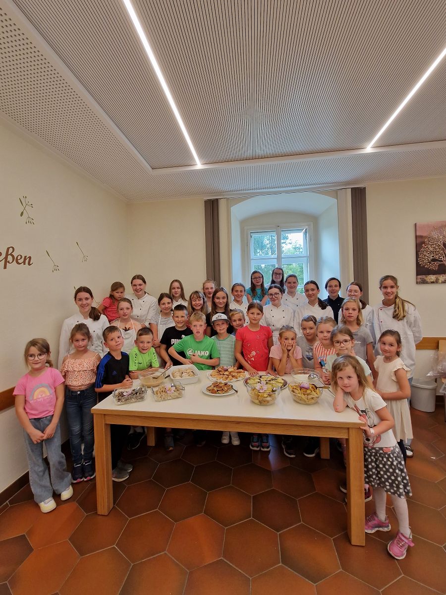 Kartoffelkreationen im Kinderkurs