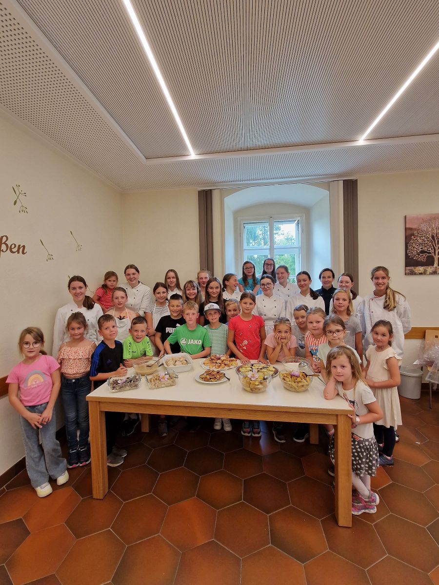 Kartoffelkreationen im Kinderkurs