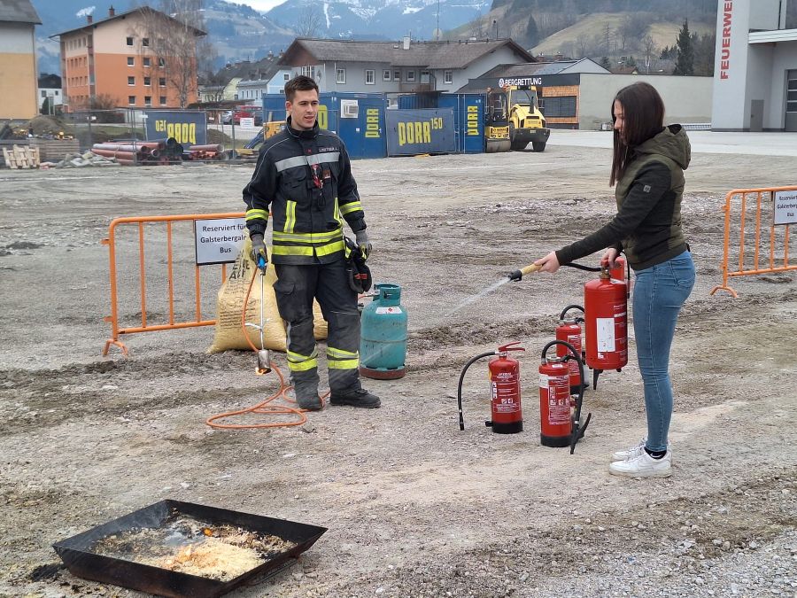 Entstehungsbrandbekämpfung