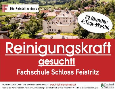 Reinigungskraft gesucht