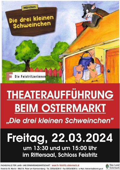 Theater beim Ostermarkt