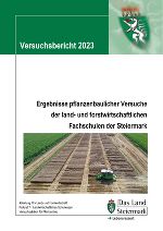 Titelseite des Versuchberichtes 2023 der Versuchsstation für Pflanzenbau Hatzendorf