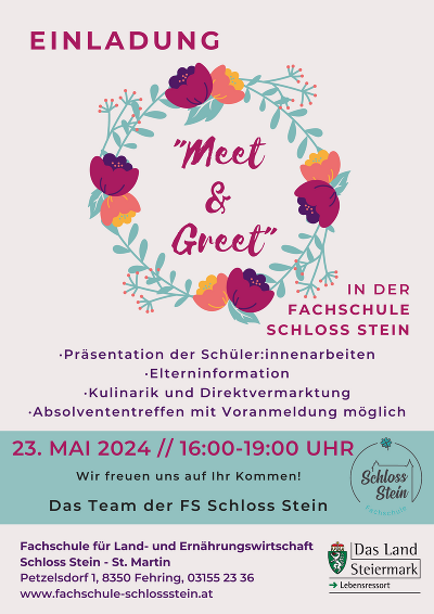 Einladung "Meet & Greet"