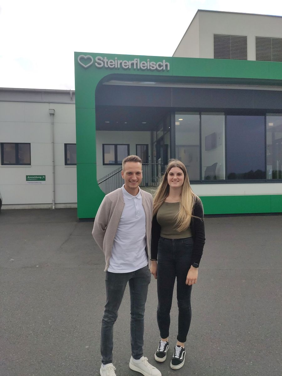 Prasser Christina bei der Firma Steirerfleisch Prasser Christina bei der Firma Steirerfleisch