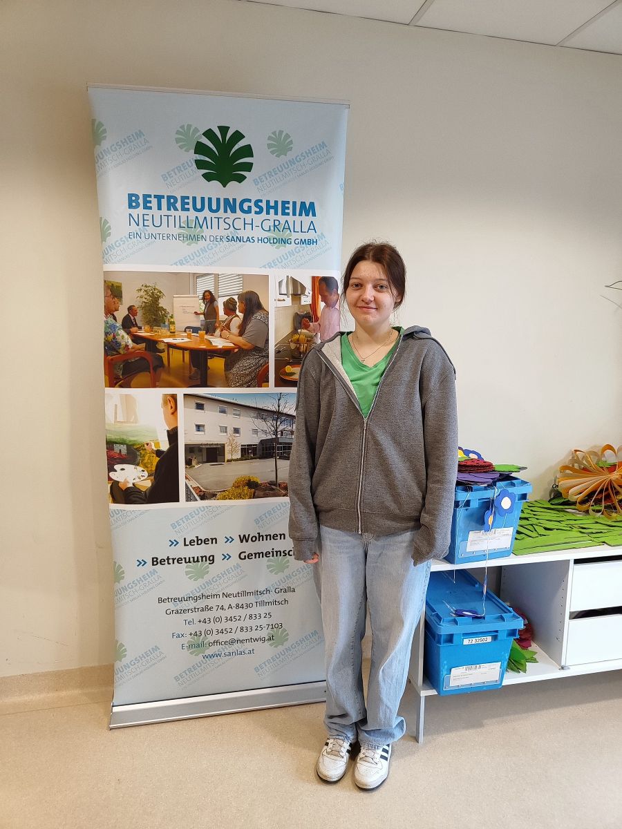 Rauchenschwandtner Eva in einem Betreuungsheim Rauchenschwandtner Eva in einem Betreuungsheim