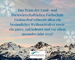 Weihnachtswünsche 2024 © LFS Grabnerhof