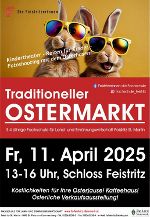Traditioneller Ostermarkt am 11.04.2025 von 13-16 Uhr © FS Feistritz