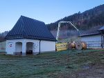 Betonieren der Bodenplatte für die Speicherzentrale