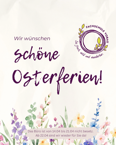 Schöne Osterferien © FS Vorau Schöne Osterferien © FS Vorau