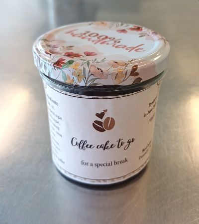 Coffee cake to go (vegan)