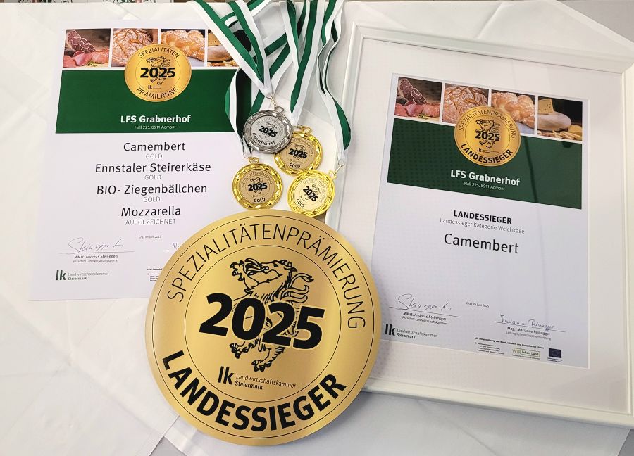 Urkunde Spezialitätenprämierung 2025